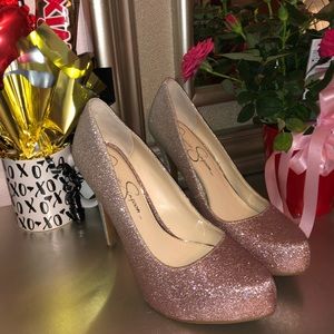 Jessica Simpson high heels